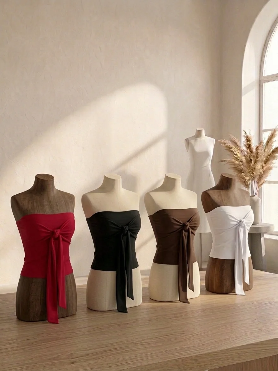 BLUSA SEM ALÇA NO POLIAMIDA